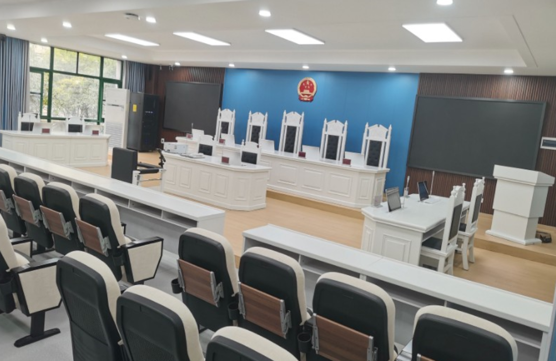 湖北省某某政法大学模拟法庭
